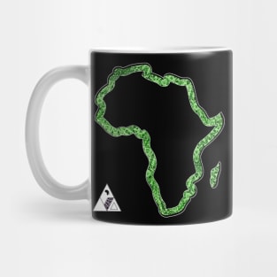 FABRIC AFRICAN COASTLINE by AfreeKA -2 Mug